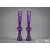 PEATY'S X CHRIS KING (MK2) VIOLET TUBELESS SZELEPEK 42MM