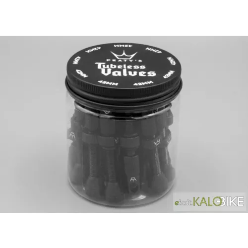 PEATY'S X CHRIS KING (MK2) TUBELESS SZELEPEK - 42MM / BLACK WORKSHOP PACK