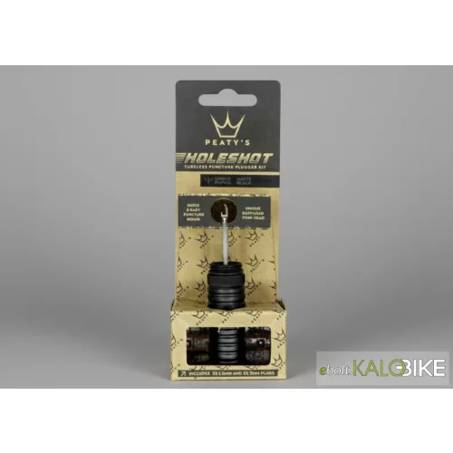 PEATY'S HOLESHOT TUBELESS DEFEKTJAVÍTÓ SZETT- BLACK