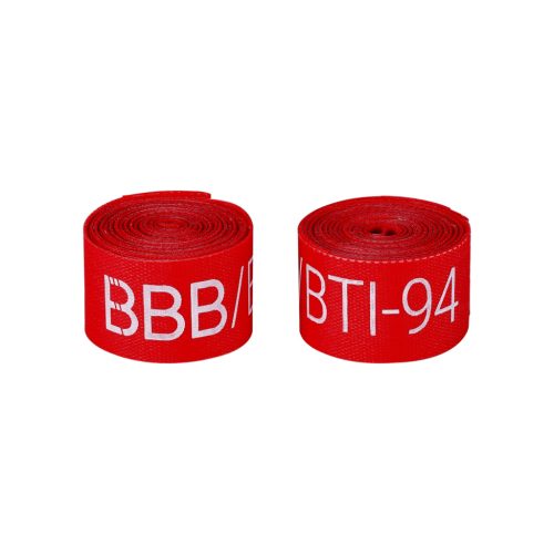 BBB Cycling BTI-94 tömlővédőszalag HP 27,5x25mm 25-584, piros, max 150 psi/10.3