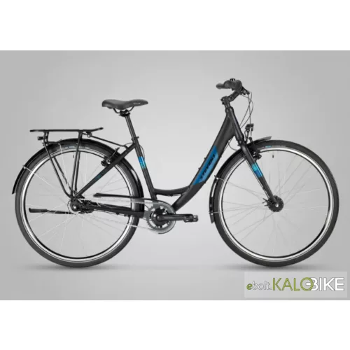 Stevens Elegance Lite alacsony vázas kerékpár 46-os vázzal (fekete-kék)