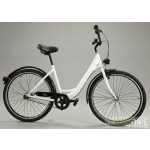 Hattyú 26"  1 sebességes alacsony vázas kerékpár fehér színben