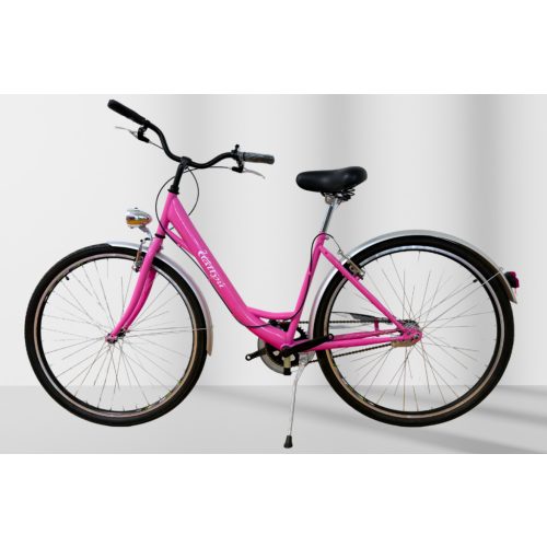 Hattyú 26"  3 sebességes alacsony vázas kerékpár magenta színben