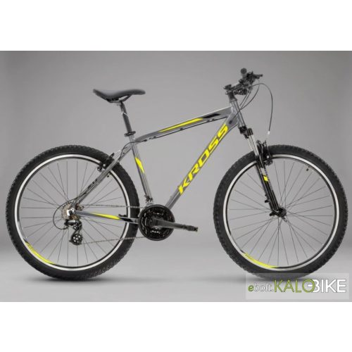 Kross HEXAGON 2.0 MTB 26"  kerékpár XS vázzal pew.black.yellow