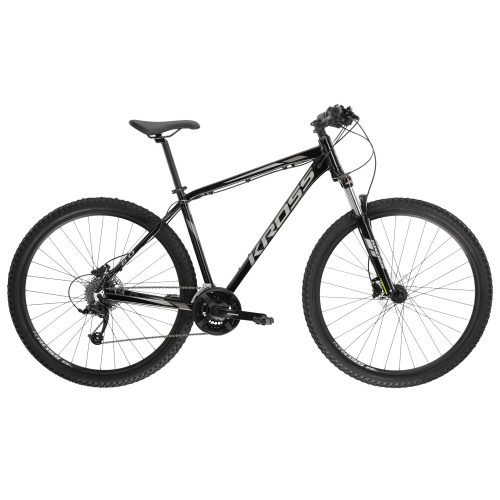 Kross HEXAGON 6.0 MTB kerékpár 21-es vázzal black.grey.pew 