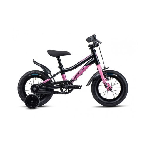 Ghost Powerkid 12 (Training Wheels) BLK / PINK gyermekkerékpár
