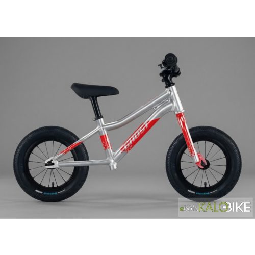 Ghost Powerkiddy 12" futó kerékpár (ezüst-piros)