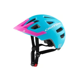   Cratoni Maxster Pro gyermek sisak rózsaszín/kék színben S/M (51-56 cm) méret