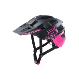   Cratoni Allset PRO sisak fekete/rózsaszín színben S/M (54-58 cm) méretben