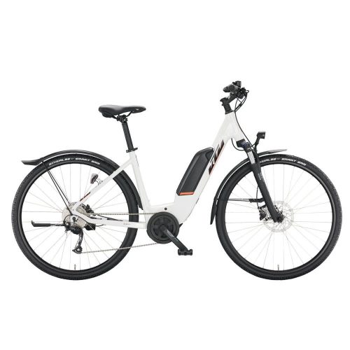 KTM MACINA CROSS STREET P510 US 51 fehér elektromos kerékpár