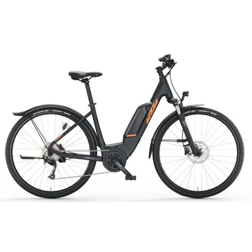 KTM MACINA CROSS STREET P510 US 51 fekete elektromos kerékpár