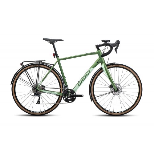 Ghost Road Rage EQ Khaki Matt/Super Light Green XL gravelkerékpár