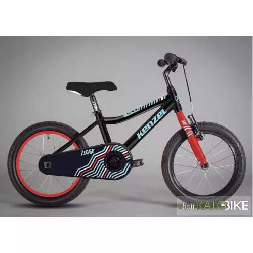 Kenzel Ziggy 16" gyermekkerékpár fekete
