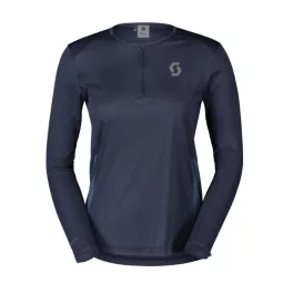   SCOTT Endurance Tech Women's Shirt hosszú női felső kék M