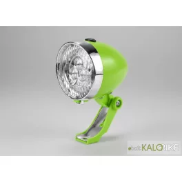 Lámpa első cruiser elemes 3 led (Zöld)