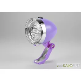 Lámpa első cruiser elemes 3 led (Lila)