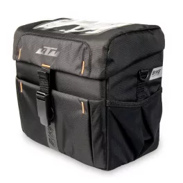 KTM SPORT HANDLEBAR BAG BLACK / ORANGE, 8.5 L