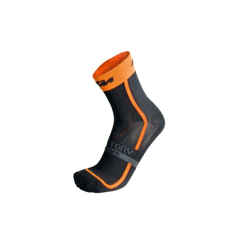 Zokni KTM Factory Team Black/orange 36-39