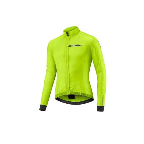 Széldzseki Giant neon sárga L/XL