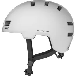   ABUS kerékpáros városi sisak Skurb, ABS, pearl white, M (55-59 cm)
