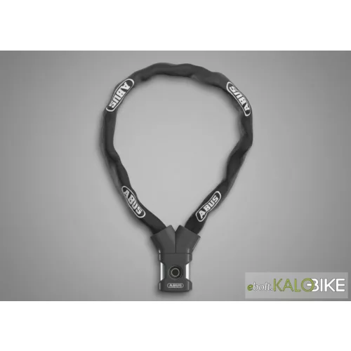 ABUS láncos lakat Yardo ujjlenyomat olvasóval 7807F/85, fekete