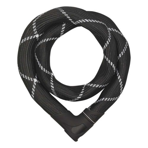 ABUS láncos lakat Iven Chain 8210/110, fekete