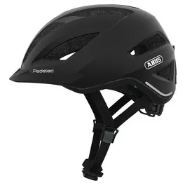   ABUS kerékpáros városi sisak Pedelec 1.1, In-Mold, black edition, L (56-62 cm)