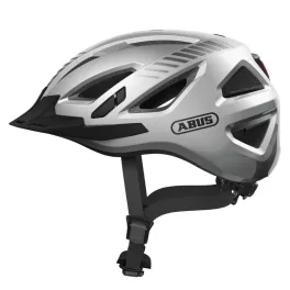   ABUS kerékpáros városi sisak Urban-I 3.0 Signal, In-Mold, silver XL (61-65 cm)