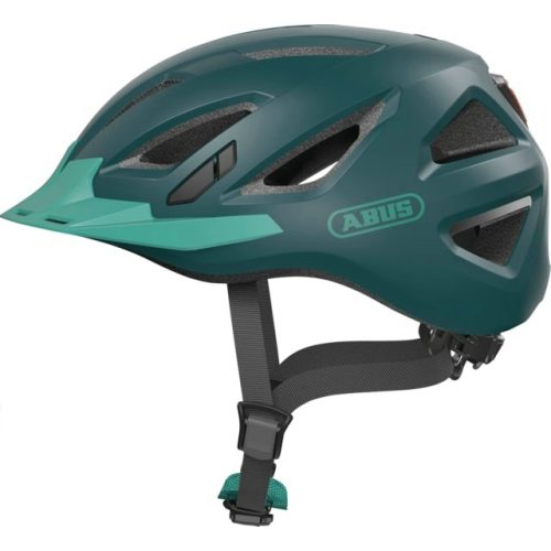 ABUS kerékpáros városi sisak Urban-I 3.0, In-Mold, core green, XL (61-65 cm)