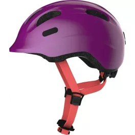   ABUS kerékpáros gyerek sisak Smiley 2.1, In-Mold, sparkling plum, S (45-50 cm)