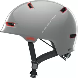   ABUS kerékpáros városi sisak Scraper 3.0 ACE, ABS, alaska grey, L (57-62 cm)
