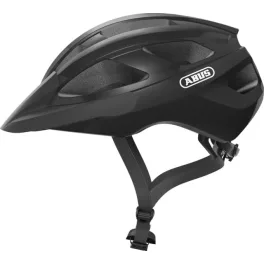   ABUS kerékpáros sport sisak Macator, In-Mold, velvet black (fényes), M (52-58 cm