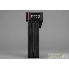   ABUS hajtogatható lakat számzárral uGrip BORDO 5700C/80, SH tartóval, fekete