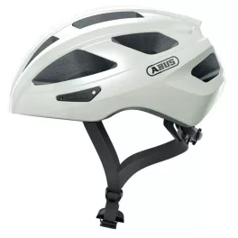   ABUS kerékpáros sport sisak Macator MIPS, In-Mold, pearl white, M (52-58 cm)