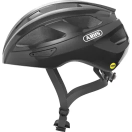   ABUS kerékpáros sport sisak Macator MIPS, In-Mold, Shiny black, S (51-55 cm)
