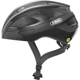   ABUS kerékpáros sport sisak Macator MIPS, In-Mold, shiny black, M (52-58 cm)
