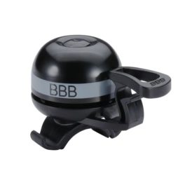   BBB Cycling BBB-14 kerékpáros csengő EasyFit Deluxe display 20 db (fekete/szürke