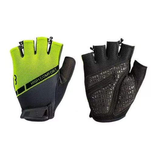 BBB Cycling BBW-55 kerékpáros kesztyű HighComfort emlékező szivacsosS neon sárga