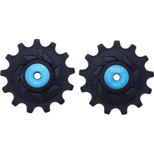 BBB Cycling kerékpáros váltógörgő BDP-09 RollerBoys, 13T, Shimano 12 sebességes MTB kompatibilis, fekete