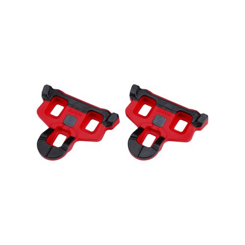 BBB Cycling BPD-06A kerékpáros pedálstopli PowerClip Look 3° kompatibilis piros