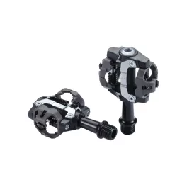   BBB Cycling BPD-14 kerékpáros SPD pedál ForceMount CrMO tengely, fekete