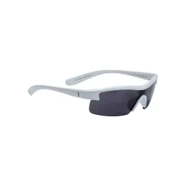   BBB Cycling BSG-54 kerékpáros szemüveg Kids fényes fehér keret / PC füst lencsék