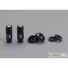   BBB Cycling kerékpáros szelep átalakító BTI-165 CoreCap, alu, auto szelep, prestára, 2db, fekete