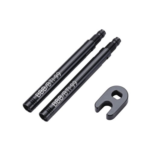 BBB Cycling kerékpáros szelephosszabbító BTI-97 ValveExtender, alu, szerszám nélkül, 50mm (1db)