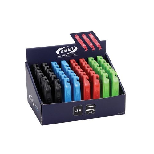 BBB Cycling kerékpáros szerszám - gumileszedő BTL-81D EasyLift display  3 db (fekete, kék, piros, zöld)