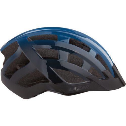 FEJVÉDŐ LAZER COMPACT DLX KÉK FEKETE UNI +HÁLÓ+LED