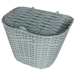 Kosár első első műanyag szürke