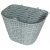 Kosár első első műanyag szürke