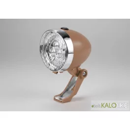 Lámpa első cruiser elemes 3 led (Barna)