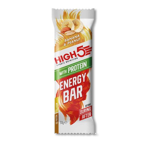 High 5 Energy Bar proteinnel - banán/mogyoró 50g